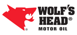 Логотип (эмблема, знак) моторных масел марки Wolf’s Head «Вольфс Хед»