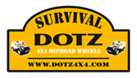 Логотип (эмблема, знак) колесных дисков марки DOTZ 4x4 «Дотз 4х4»
